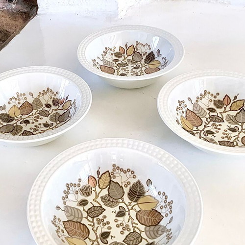 Pontesa Ironstone ‘The Castillian Collection’ set of 4 bowls used