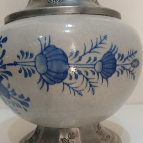 Vintage Delft XL Vase in Like New Condition
