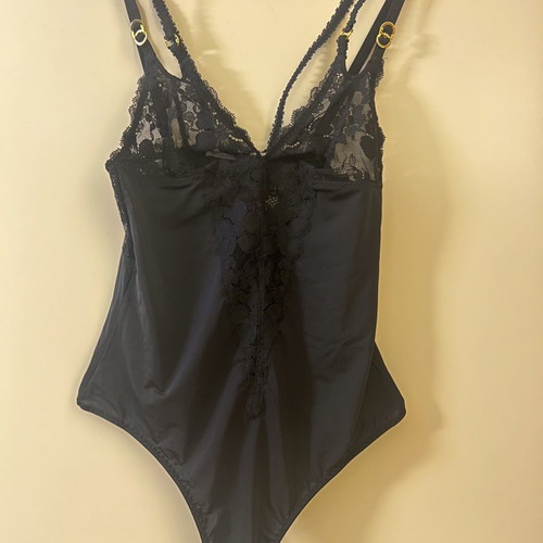 Stella McCartney bodysuit new, black, size S