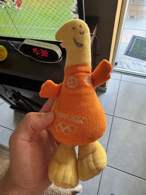 Phoebus plush doll Athens 2004 Olympic Games