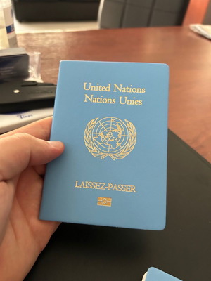 United Nations commemorative notebook new