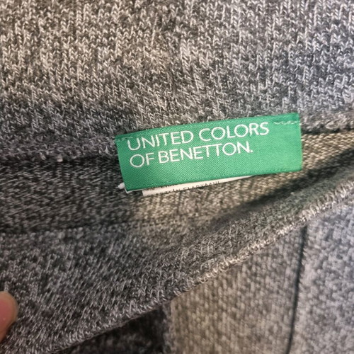 Benetton tracksuit used, grey
