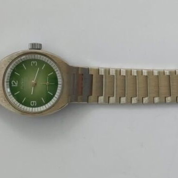 Vintage Parker Ladies Mechanical Watch 17 Jewels Manual Wind Green Dial new old stock