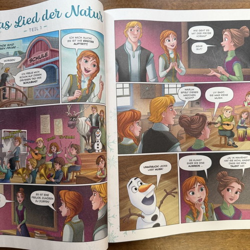 Disney Frozen Magazine German Edition New Issue 7 2026