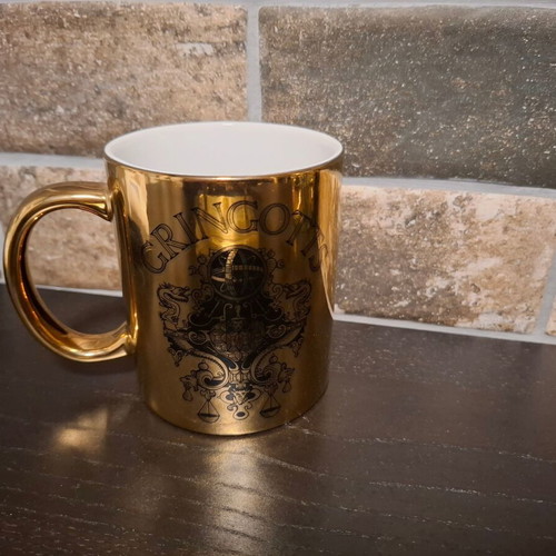Harry Potter Gringotts Gold Metallic Mug σαν καινούργιο