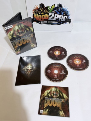 Doom 3 PC CD-ROM used survival horror action game