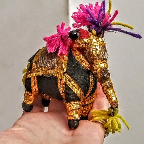 Indian elephant like new for luck