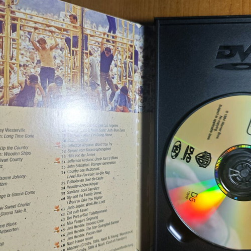 Woodstock The Director’s Cut DVD like new, collectible documentary