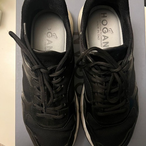 Hogan Hyperlight sneakers size 41.5 black and white
