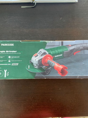 Γωνιακός τροχός Parkside 1200W καινούργιος στο κουτί για δίσκους 125mm