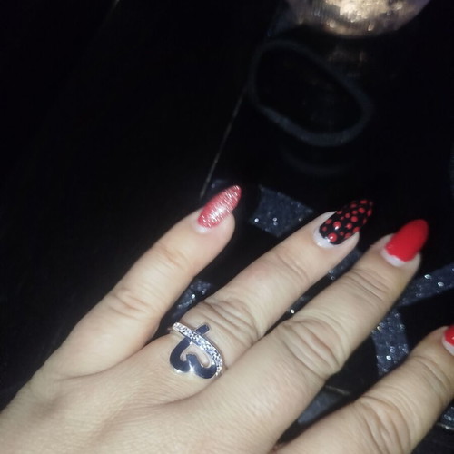 Silver 925 Heart-Shaped Ring with Zirconia like new
