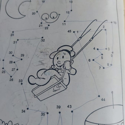 Megalos Popay 225 comic used, April 1993