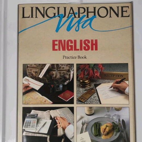 Linguaphone English 1993 language learning set like new