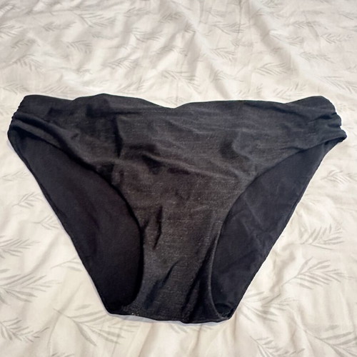 Luna Splendida black swimwear slip XL like new