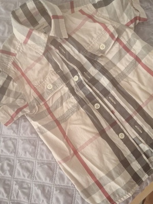 Burberry children's shirt like new, 2 years old, authentic
