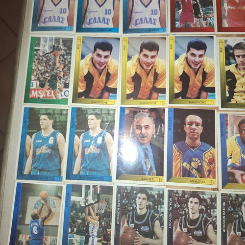 Basket '95-'96 stickers, set of 45