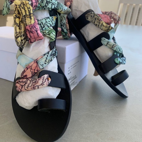 Πέδιλα AGS x Mary Katrantzou limited edition καινούργια, μέγεθος 37.5, μαύρα