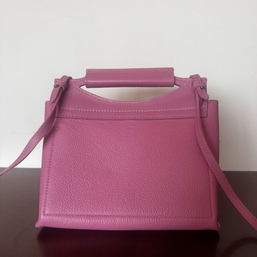 Patrizia Pepe pink leather shoulder bag
