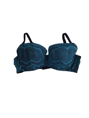 Ladym emerald push up bra with underwire new