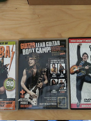 Total Guitar Lesson DVD like new, metal