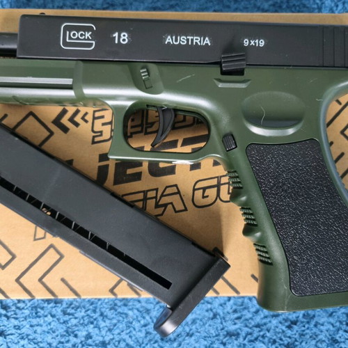 Glock 18 plastic spring toy new