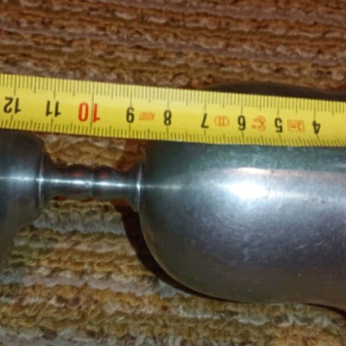 Georg Nilsson cup used with hand engraving and Barnett Henry Abrahams mark