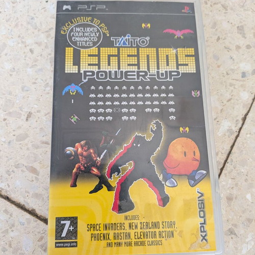 Taito Legends Power Up PSP game used