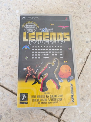 Taito Legends Power Up PSP game used