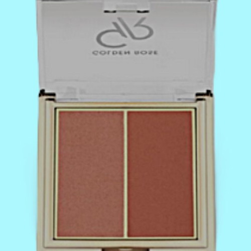 Blush Duo 02 Peachy Coral Golden Rose new