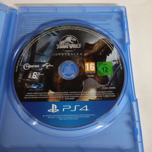 Jurassic World Evolution PS4 like new