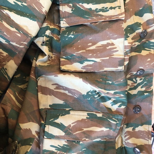 Camouflage uniform tunic size L new