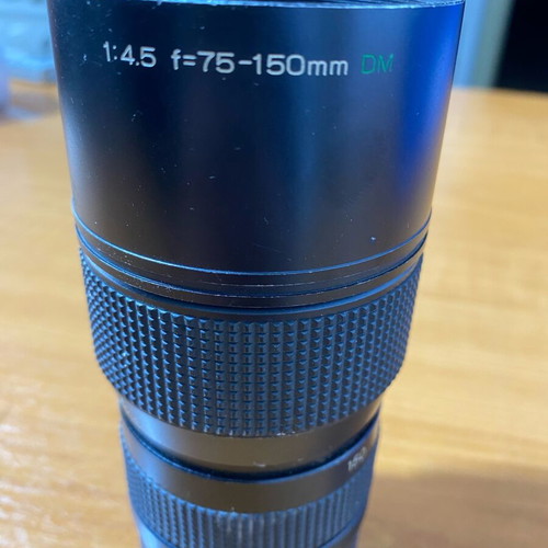 Fuji EBC X-FUJINON-Z photo lens 1:4.5 f=75-150mm used