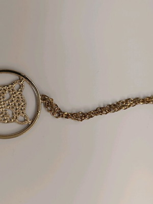 Chain with tiger gold color new