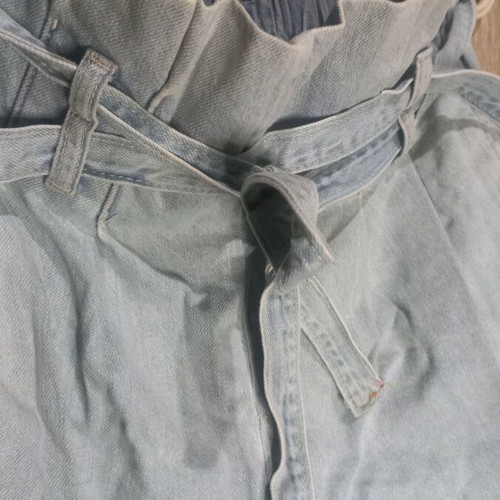 Bershka balloon jeans like new, size S, blue turquoise