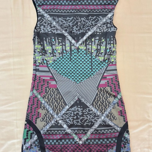 Attrattivo Satin Dress like new, multicolor, size S