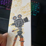 Cine Camera building blocks new, 593 pieces