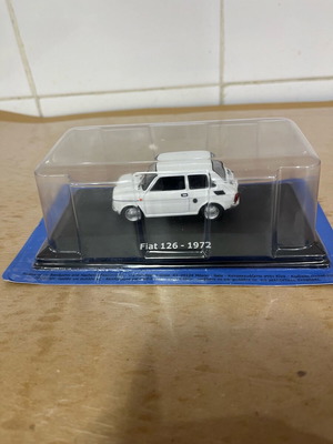 Collectible Fiat 126 1982 Miniature Scale 1:43 new