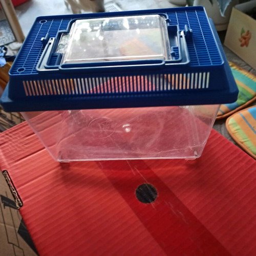 Aquarium used small size 20x11x14 cm
