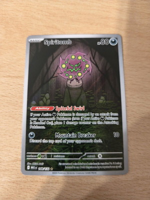 Spiritomb Pokemon TCG mint condition