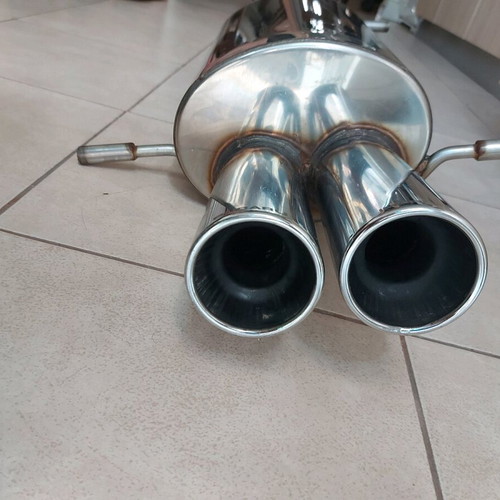 Subaru Impreza inox exhaust muffler like new