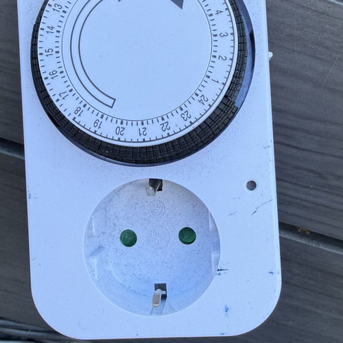 Mechanical Timer Plug HGI TG-14 like new, 220-240V, 3500W, 16A