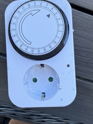 Mechanical Timer Plug HGI TG-14 like new, 220-240V, 3500W, 16A