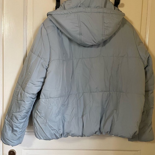 M&S women's padded jacket new with tags, soft blue, size EUR 46 UK 18