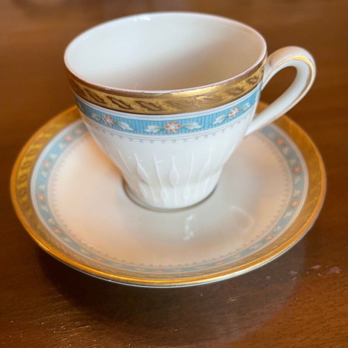 Vintage Scherzer Bavaria tea set for 6 people like new