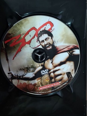 300 DVD new, adventure with Greek subtitles