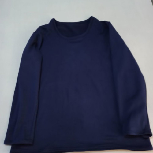 Thermal long sleeve shirt used, blue, size L