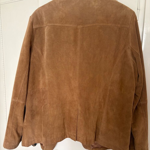 Canda suede jacket size XL like new, brown