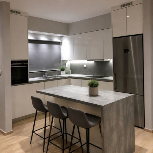 Kitchen island like new 135×80×92 cm with durable worktop
