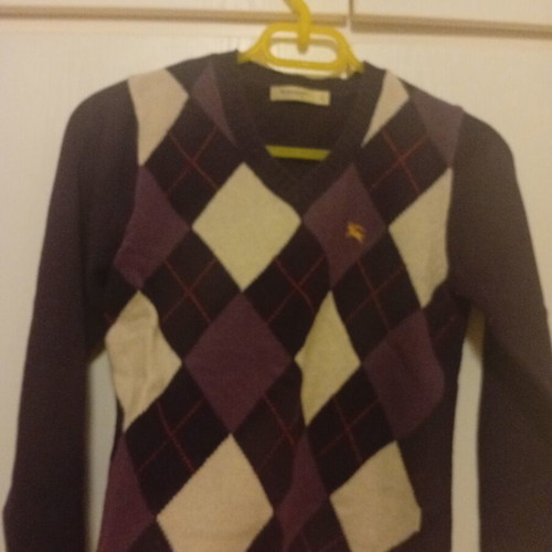 Burberry purple sweater, size S