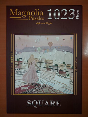 Magnolia Cappadocia 1023-piece square puzzle